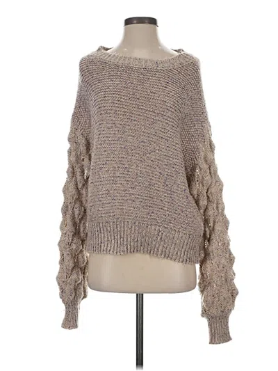 Pre-owned Kori America Pullover Sweater In Brown