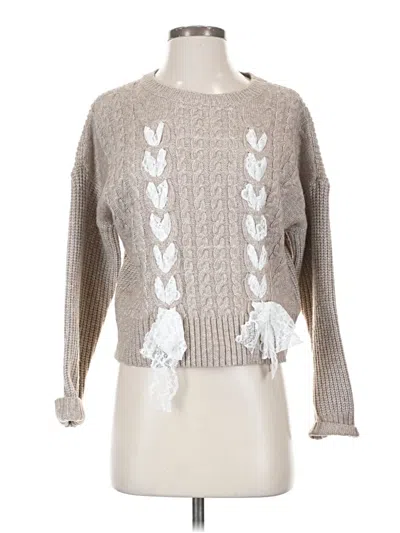Pre-owned Kori America Pullover Sweater In Gray