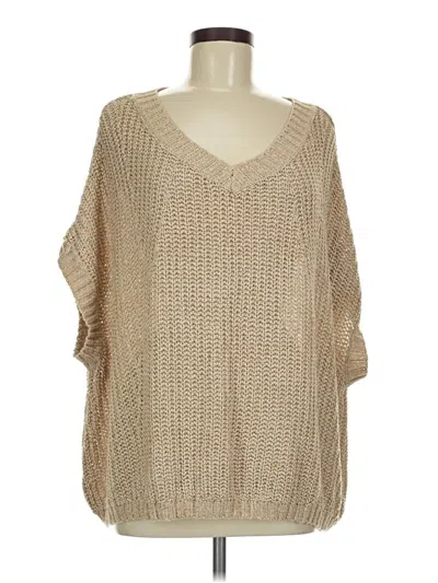 Pre-owned Kori America Pullover Sweater In Tan