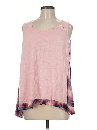 Pre-owned Kori America Sleeveless T-shirt In Pink