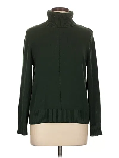 Pre-owned Kori America Turtleneck Sweater In Green