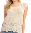 Kori Coastal Cowgirl Top In Natural In Neutral