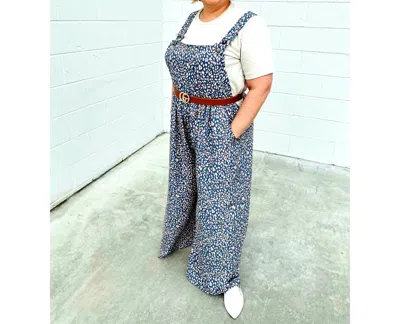 Kori Curvy Patricia Jumpsuit -plus In Blue Multi