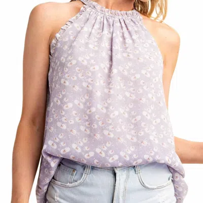 Kori Dream Sleeveless Top In Lavender In Gray