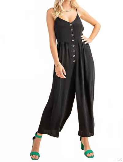 Kori Get It Together Jumpsuit In Black