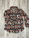Kori Men's Flannel Button Down Shacket In Aztec In Multi