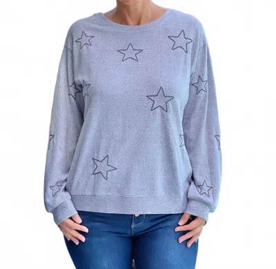 Kori Reach For The Stars Top In Violet In Blue