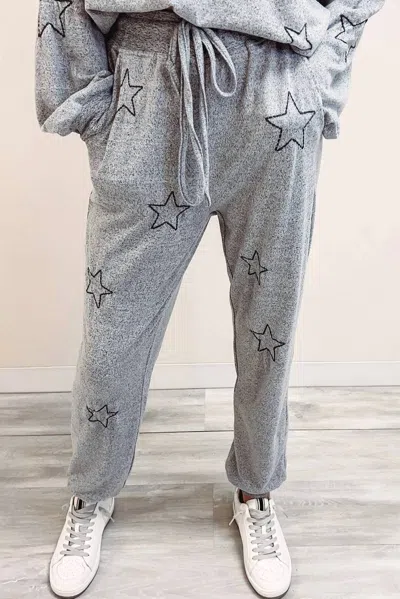 Kori Star Jogger In Heather Grey