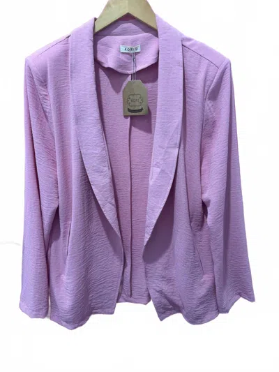 Kori Women's Boss Blazer In Pink In Purple