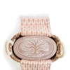 Korissa Bread Warmer & Basket Gift Set With Tea Towel In Brown