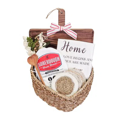 Korissa Brown / Neutrals Gift Basket - Happy Housewarming