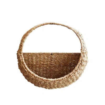 Korissa Neutrals Savar Wall Hanging Basket