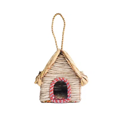 Korissa Neutrals Seagrass & Sari Birdhouse - Cabin