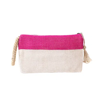 Korissa Women's Block A Clutch-pink