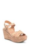Kork-ease ® Ava 2.0 Platform Wedge Sandal In Cork