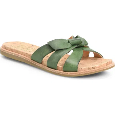Kork-ease ® Brigit Slide Sandal In Green F/g