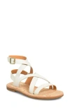 Kork-ease ® Bryleigh Ankle Strap Sandal In Cream Leather
