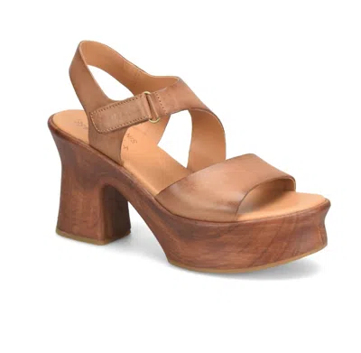 Kork-ease Cantal Heeled Sandal In Brown
