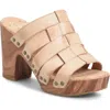 Kork-ease ® Devan Platform Sandal In Natural F/g