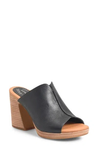 Kork-ease ® Harlin Slide Sandal In Black F/g