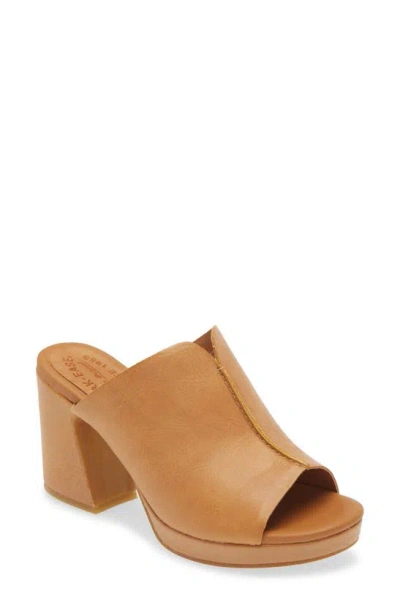 Kork-ease Harlin Slide Sandal In Tan Leather