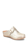 Kork-ease ® Kori Platform Wedge Mule In Metallic