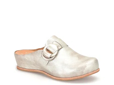 Kork-ease Korkease Kori Wedge Clog In Silver