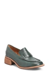 Kork-ease Women's Kya Loafer In Dark Green Pine In Green Leather