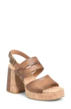 Kork-ease ® Maxi Sandal In Brown Leather