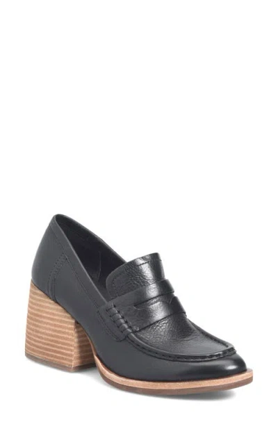 Kork-ease ® Modeste Penny Loafer Pump In Black F/g