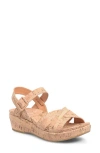 Kork-ease ® Myrna 2.0 Wedge Sandal In Cork