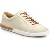 Kork-ease Paislee Womens Cushioned Footbed Leather Casual And Fashion Sneakers In White