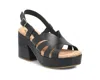 Kork-ease Paschal Slingback Platform Sandal In Black