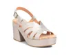 Kork-ease Paschal Platform Sandal In Gold In Multi
