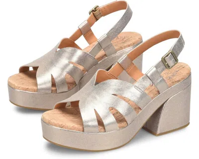 Kork-ease Paschal Platform Sandal In Gold