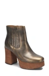 Kork-ease ® Platform Bootie In Bronze Metallic