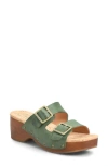 Kork-ease ® Saffron Slide Sandal In Green F/g