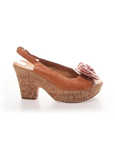 Pre-owned Kork-ease Sandals In Brown