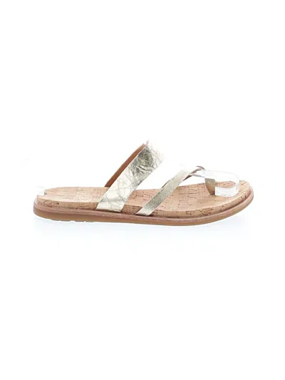Pre-owned Kork-ease Sandals In Gold