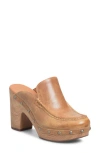 Kork-ease ® Spencer Platform Clog In Tan Leather