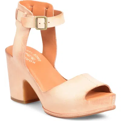 Kork-ease ® Stasia Ankle Strap Platform Sandal In Brown