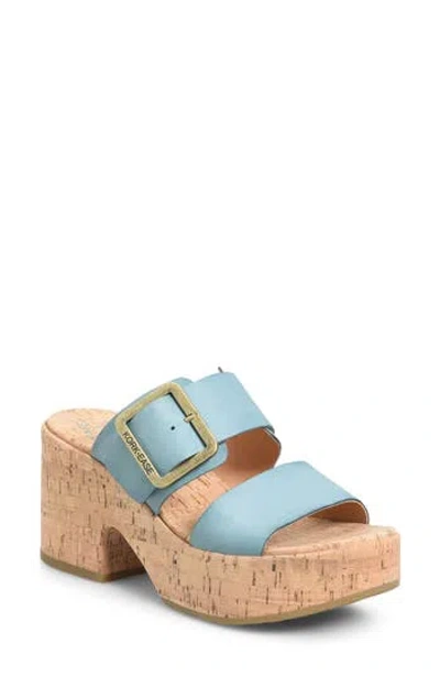 Kork-ease ® Taige Platform Sandal In Turquoise