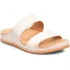 Kork-ease Tutsi Slide Sandal In Natural Leather