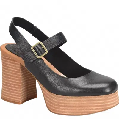 Kork-ease Vanya Platform Pump In Black