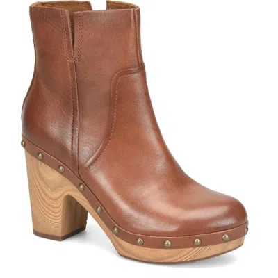 Kork-ease Women's Deegan Leather Booties In Brown In Multi