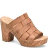 Kork-ease Devan Platform Sandal In Brown