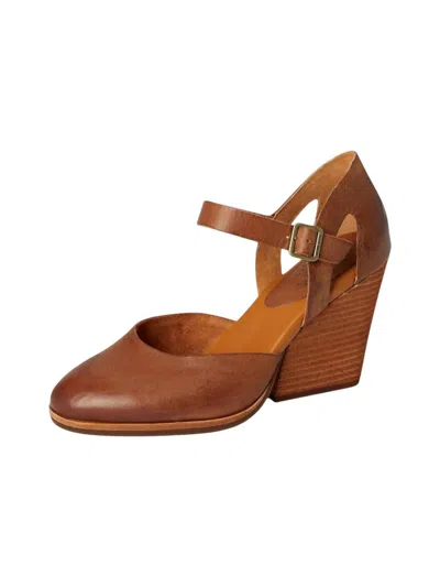 Kork-ease Women's Harlow Stacked Heel Shoes In Brown