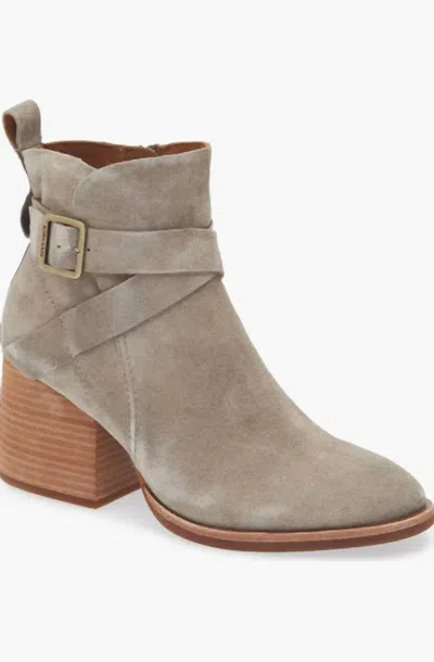 Kork-ease Women's Joelle Leather Ankle Boot In Taupe In Gray