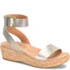 Kork-ease Women's Mullica Sandals In Gold In Silver