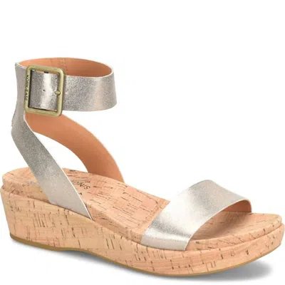 Kork-ease Women's Mullica Sandals In Gold In Silver